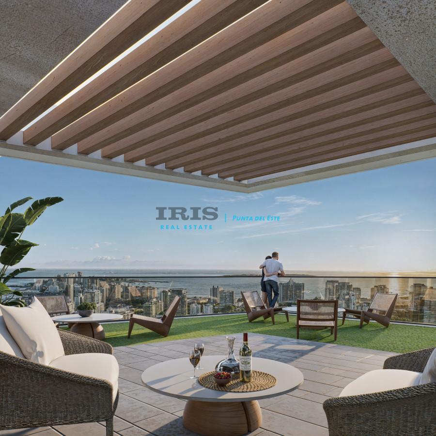 Apartamento en venta de 1 dormitorio en pozo, Punta del Este, Playa Brava.