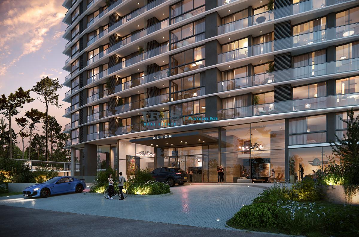 Apartamento en venta 3 dormitorios, 2 baños en pozo, Punta del Este